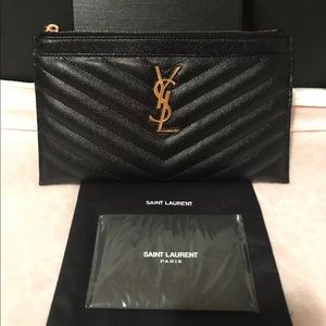 YSL hand pouch